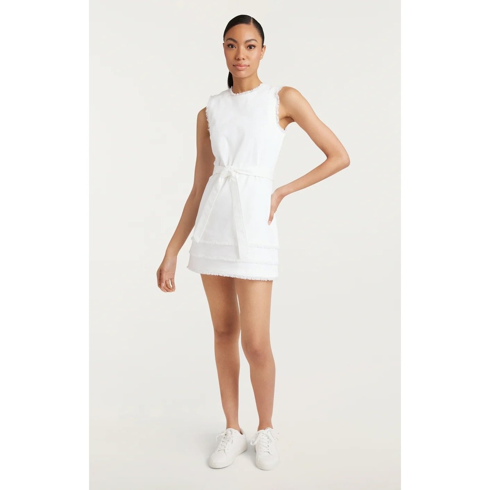 Cinq a Sept 5a7 Mindie Jean Dress in White, Women's US Size 2